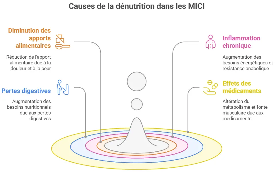 MICI et nutrition 2 MICI Dénutrition